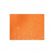 gomma eva glitter arancione